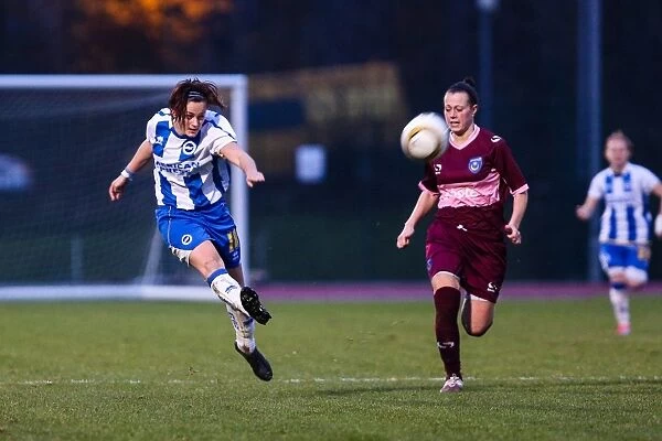 Action-Packed: Brighton & Hove Albion Women vs. Portsmouth (2013-14 Season)