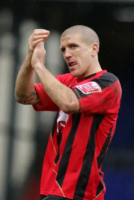 Framed Print : Adam El-Abd: The Focused Defender in Action for Brighton & Hove Albion