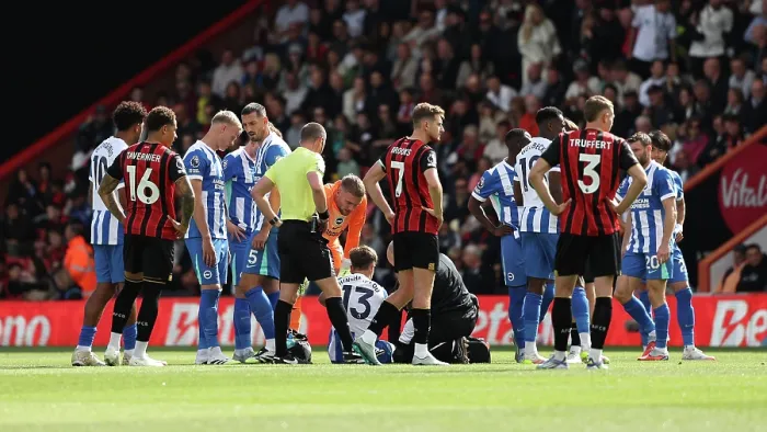 Framed Print : AFC Bournemouth v Brighton and Hove Albion Premier League 13SEP25