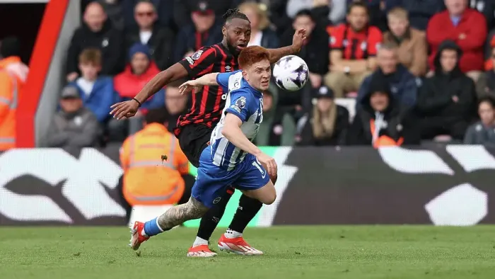 Framed Print : AFC Bournemouth v Brighton and Hove Albion Premier League 28APR24 Framed Print : AFC Bournemouth v Brighton and Hove Albion Premier League 28APR24