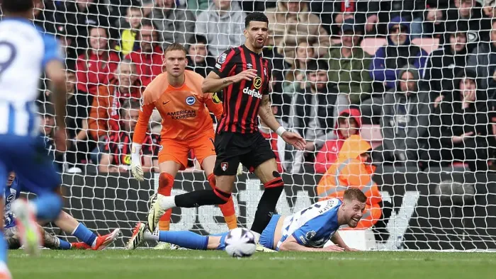 Framed Print : AFC Bournemouth v Brighton and Hove Albion Premier League 28APR24 Framed Print : AFC Bournemouth v Brighton and Hove Albion Premier League 28APR24