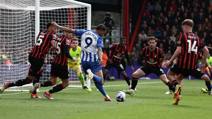 Framed Print : AFC Bournemouth v Brighton and Hove Albion Premier League 28APR24 Framed Print : AFC Bournemouth v Brighton and Hove Albion Premier League 28APR24