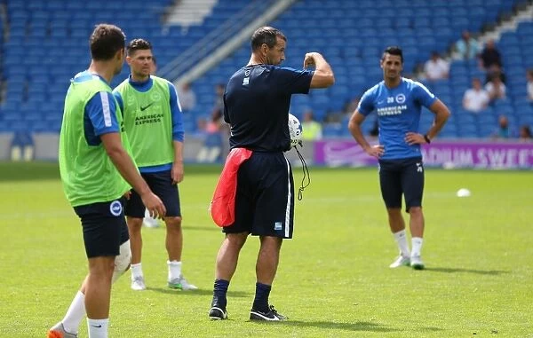 Albion Players Training with Young Seagulls - Open Session (31st July 2015)