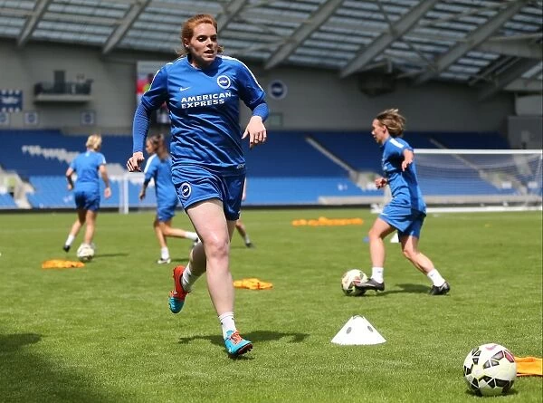 Albion Women's Open Training Session: Young Seagulls in Action (31st July 2015)