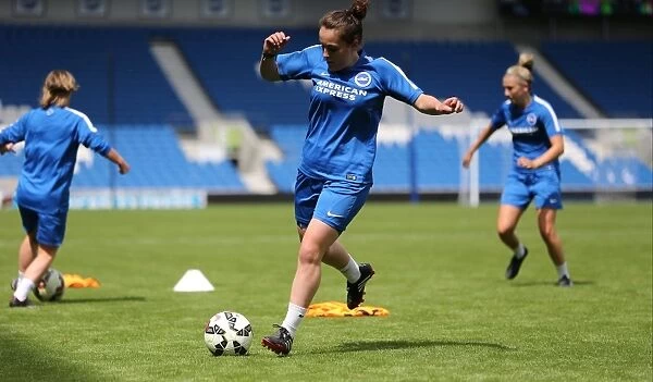 Albion Women's Open Training Session: Young Seagulls in Action (31st July 2015)