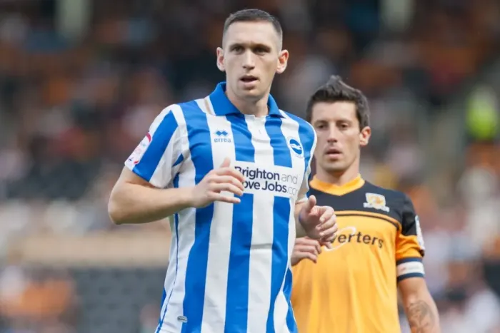 Framed Print : Andrew Crofts of Brighton & Hove Albion in Action against Hull City, KC Stadium, August 18, 2012, Npower Championship Framed Print : Andrew Crofts of Brighton & Hove Albion in Action against Hull City, KC Stadium, August 18, 2012, Npower Championship