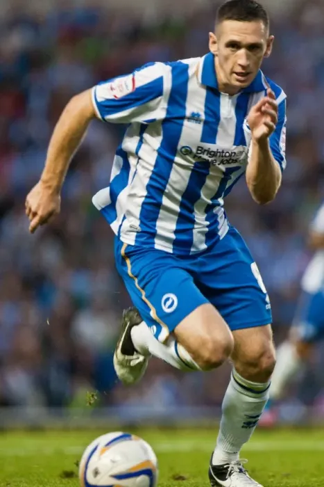 Framed Print : Andrew Crofts: Brighton and Hove Albion FC Midfielder Framed Print : Andrew Crofts: Brighton and Hove Albion FC Midfielder