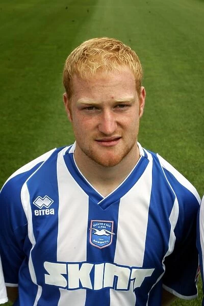 Andrew Whing of Brighton & Hove Albion FC, 2007-08 Season