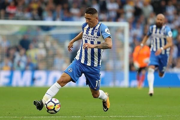 Anthony Knockaert in Action: Brighton and Hove Albion vs. Newcastle United, Premier League (September 2017)