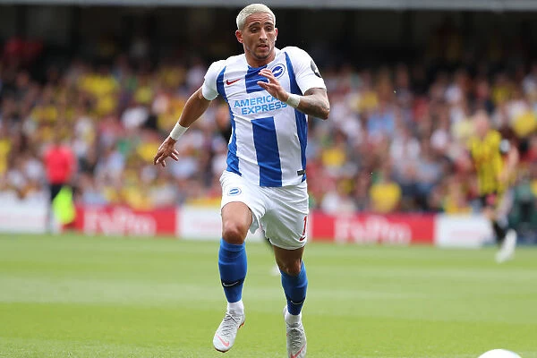 Anthony Knockaert in Action: Brighton and Hove Albion vs. Watford, Premier League (August 11, 2018)