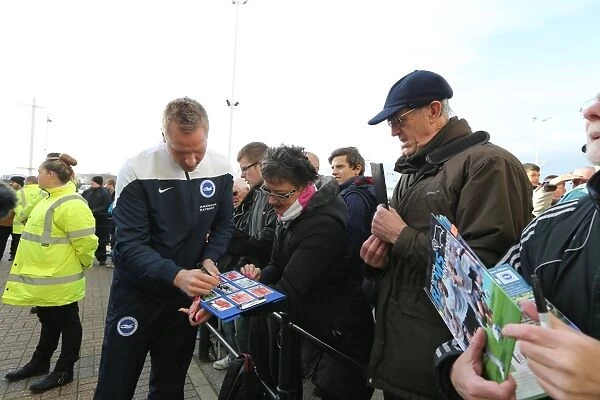 Antti Niemi Joins Brighton and Hove Albion: Derby County vs. Brighton and Hove Albion, Sky Bet Championship, iPro Stadium, December 6, 2014