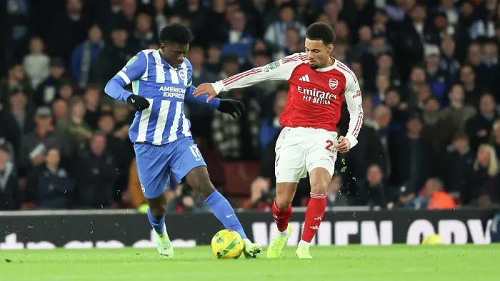 Framed Print : Arsenal v Brighton and Hove Albion Carabao Cup 29OCT25 Framed Print : Arsenal v Brighton and Hove Albion Carabao Cup 29OCT25