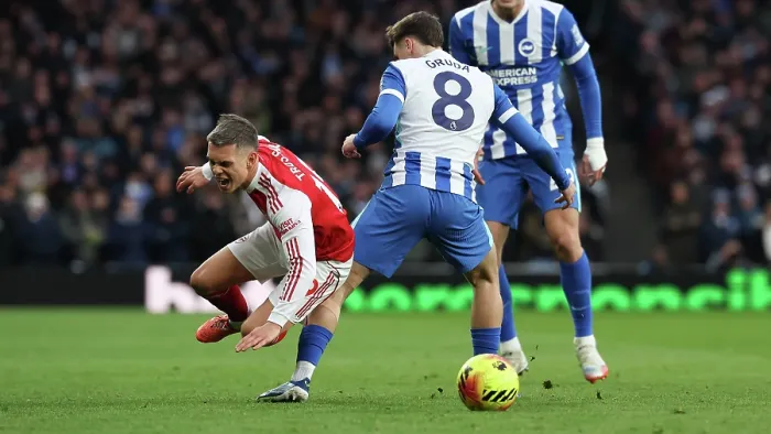 Framed Print : Arsenal v Brighton and Hove Albion Premier League 27DEC25 Framed Print : Arsenal v Brighton and Hove Albion Premier League 27DEC25