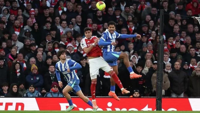 Framed Print : Arsenal v Brighton and Hove Albion Premier League 27DEC25 Framed Print : Arsenal v Brighton and Hove Albion Premier League 27DEC25