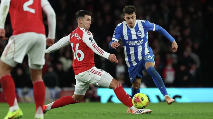 Framed Print : Arsenal v Brighton and Hove Albion Premier League 27DEC25 Framed Print : Arsenal v Brighton and Hove Albion Premier League 27DEC25