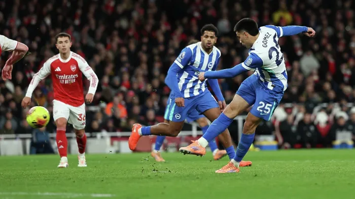 Framed Print : Arsenal v Brighton and Hove Albion Premier League 27DEC25 Framed Print : Arsenal v Brighton and Hove Albion Premier League 27DEC25
