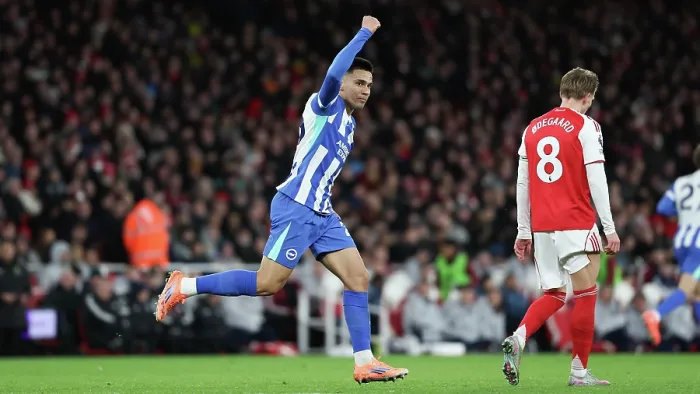 Framed Print : Arsenal v Brighton and Hove Albion Premier League 27DEC25 Framed Print : Arsenal v Brighton and Hove Albion Premier League 27DEC25