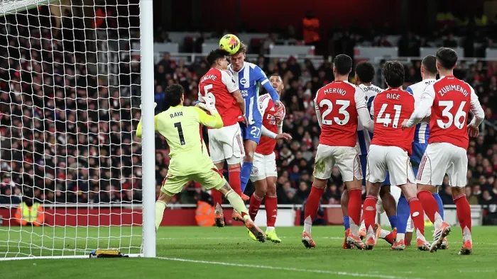 Framed Print : Arsenal v Brighton and Hove Albion Premier League 27DEC25 Framed Print : Arsenal v Brighton and Hove Albion Premier League 27DEC25