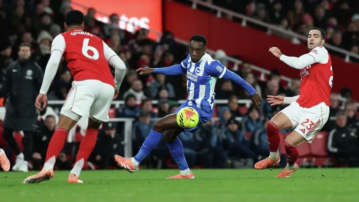 Framed Print : Arsenal v Brighton and Hove Albion Premier League 27DEC25 Framed Print : Arsenal v Brighton and Hove Albion Premier League 27DEC25