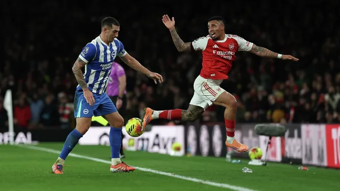 Framed Print : Arsenal v Brighton and Hove Albion Premier League 27DEC25 Framed Print : Arsenal v Brighton and Hove Albion Premier League 27DEC25