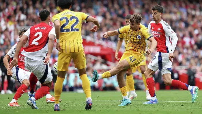 Framed Print : Arsenal v Brighton and Hove Albion Premier League 31AUG24 Framed Print : Arsenal v Brighton and Hove Albion Premier League 31AUG24