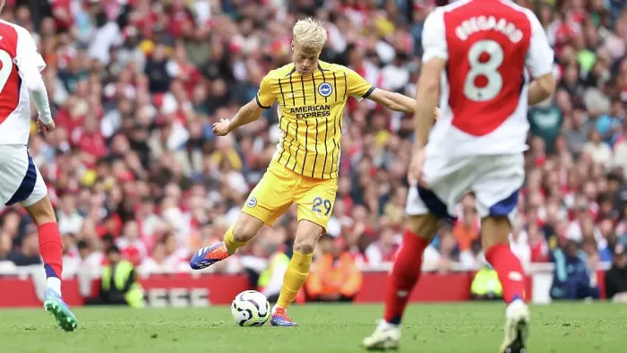 Framed Print : Arsenal v Brighton and Hove Albion Premier League 31AUG24 Framed Print : Arsenal v Brighton and Hove Albion Premier League 31AUG24