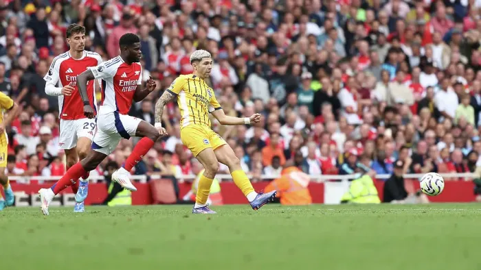 Framed Print : Arsenal v Brighton and Hove Albion Premier League 31AUG24 Framed Print : Arsenal v Brighton and Hove Albion Premier League 31AUG24