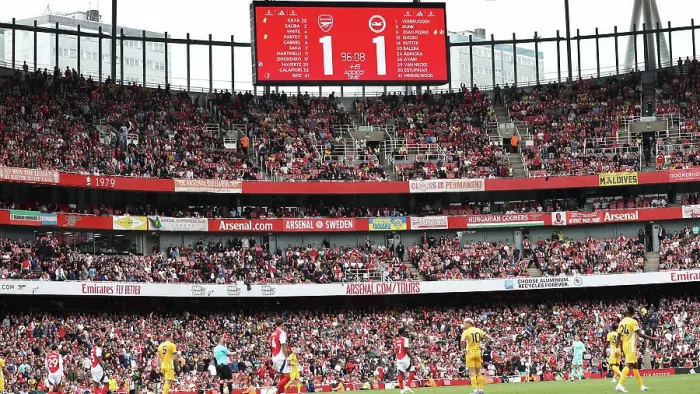Framed Print : Arsenal v Brighton and Hove Albion Premier League 31AUG24 Framed Print : Arsenal v Brighton and Hove Albion Premier League 31AUG24
