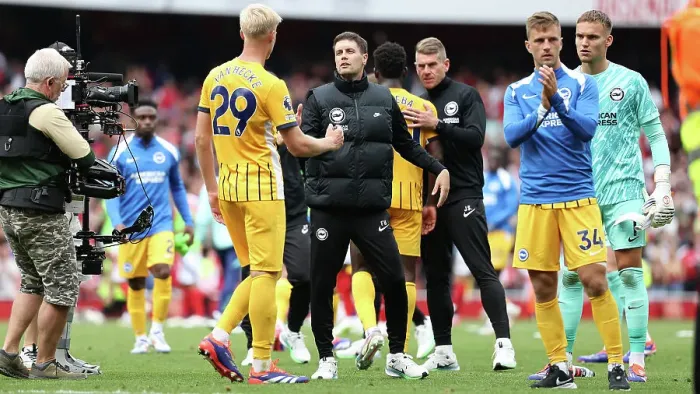 Framed Print : Arsenal v Brighton and Hove Albion Premier League 31AUG24 Framed Print : Arsenal v Brighton and Hove Albion Premier League 31AUG24