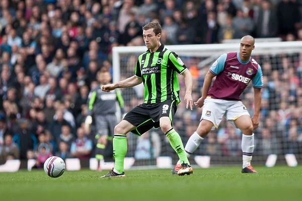Ashley Barnes: In Action Against West Ham United, April 2012 (NPower Championship)