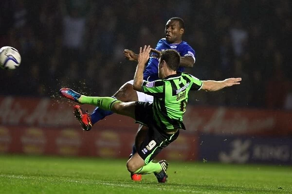 Barnes Penalty and Rebound Drama: Brighton & Hove Albion vs. Burnley, Leicester Championship (12-10-2012)