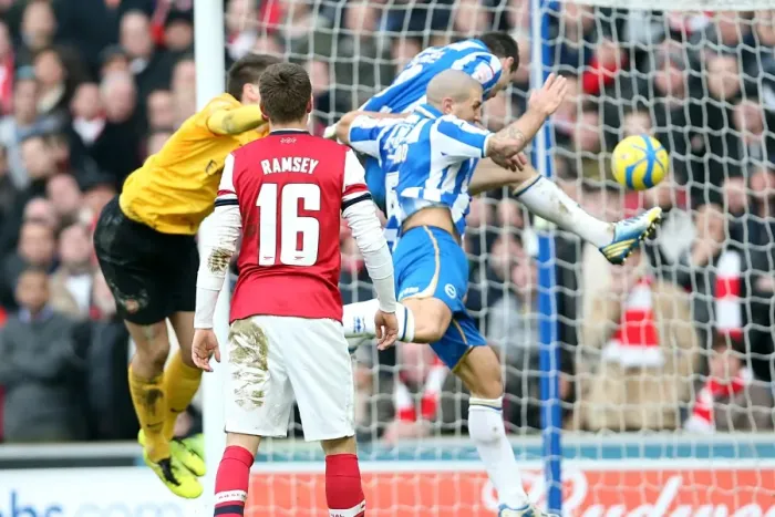 Framed Print : Barnes Strikes Back: 1-1 Draw Against Arsenal in FA Cup (January 26, 2013) Framed Print : Barnes Strikes Back: 1-1 Draw Against Arsenal in FA Cup (January 26, 2013)