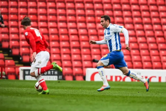 Framed Print : Barnsley vs. Brighton & Hove Albion: Skybet Championship Clash at Amex Stadium (05 / 04 / 14)