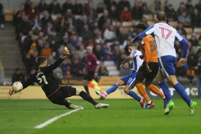 Framed Print : A Battle in the Championship: Wolverhampton Wanderers vs. Brighton and Hove Albion (14th April 2017) Framed Print : A Battle in the Championship: Wolverhampton Wanderers vs. Brighton and Hove Albion (14th April 2017)