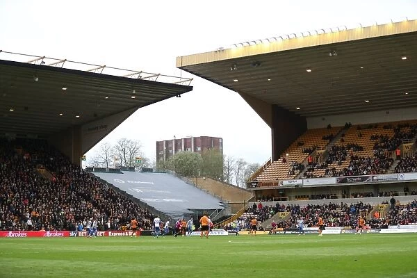 Battle at Molineux: Wolverhampton Wanderers vs. Brighton and Hove Albion in the EFL Sky Bet Championship (14th April 2017)