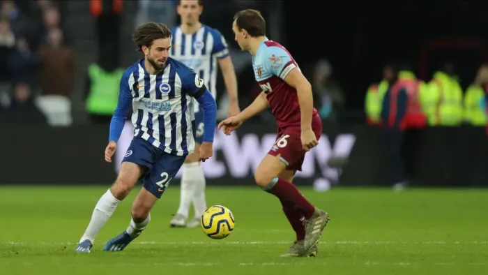 Framed Print : A Battle in the Premier League: West Ham United vs. Brighton & Hove Albion (February 1, 2020) Framed Print : A Battle in the Premier League: West Ham United vs. Brighton & Hove Albion (February 1, 2020)