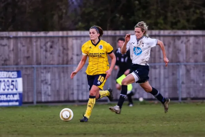 Framed Print : Battle of the South Coast: Brighton & Hove Albion vs. Tottenham - Women's Football, 2013-14 Season Framed Print : Battle of the South Coast: Brighton & Hove Albion vs. Tottenham - Women's Football, 2013-14 Season