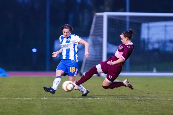 Framed Print : Battle of the South Coast: Brighton & Hove Albion vs. Portsmouth - Women's Football, 2013-14 Season Framed Print : Battle of the South Coast: Brighton & Hove Albion vs. Portsmouth - Women's Football, 2013-14 Season
