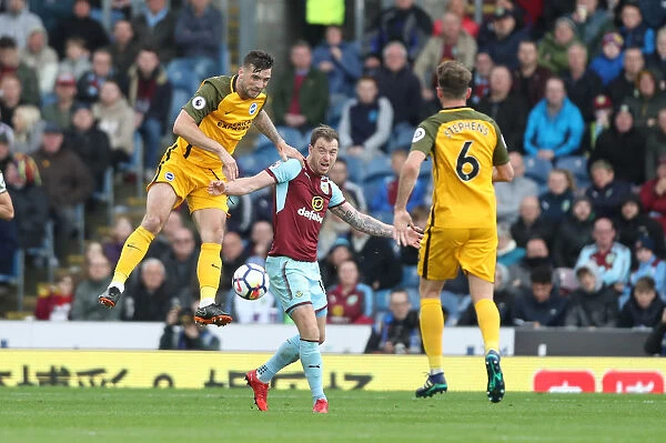 Battle at Turf Moor: Premier League Clash Between Burnley and Brighton & Hove Albion (28APR18)