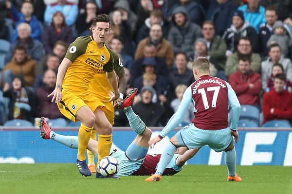 Battle at Turf Moor: Premier League Clash Between Burnley and Brighton & Hove Albion (28APR18)