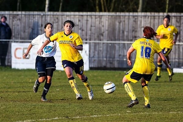 Battle of the Women's Football Field: Brighton & Hove Albion vs. Tottenham (2013-14 Season)