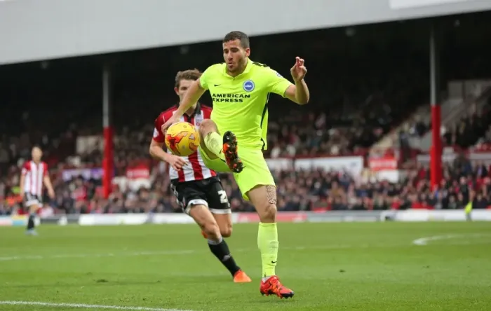 Framed Print : Battling in the Championship: Brentford vs. Brighton & Hove Albion (26 DEC 2015) Framed Print : Battling in the Championship: Brentford vs. Brighton & Hove Albion (26 DEC 2015)