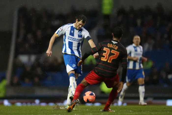 Framed Print : Battling It Out: Brighton & Hove Albion vs. Reading (FA Cup), Amex Stadium, 2013-14 Season Framed Print : Battling It Out: Brighton & Hove Albion vs. Reading (FA Cup), Amex Stadium, 2013-14 Season
