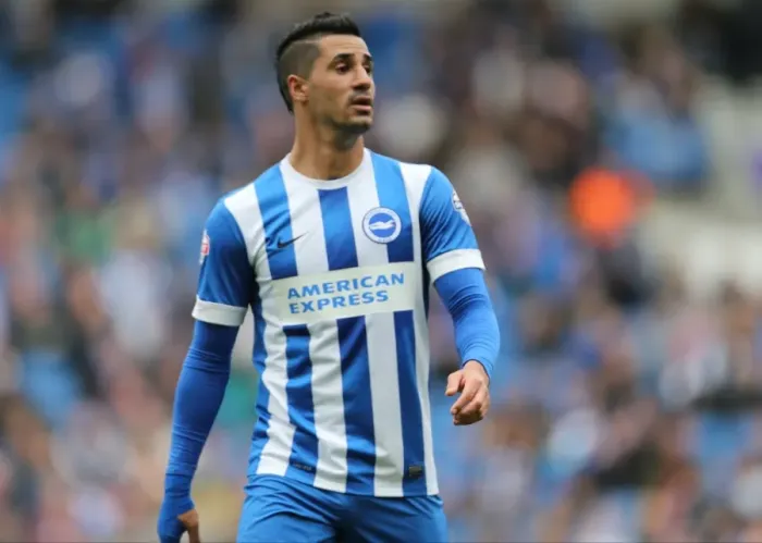 Framed Print : Beram Kayal in Action: Brighton & Hove Albion vs. Watford (25APR15) Framed Print : Beram Kayal in Action: Brighton & Hove Albion vs. Watford (25APR15)