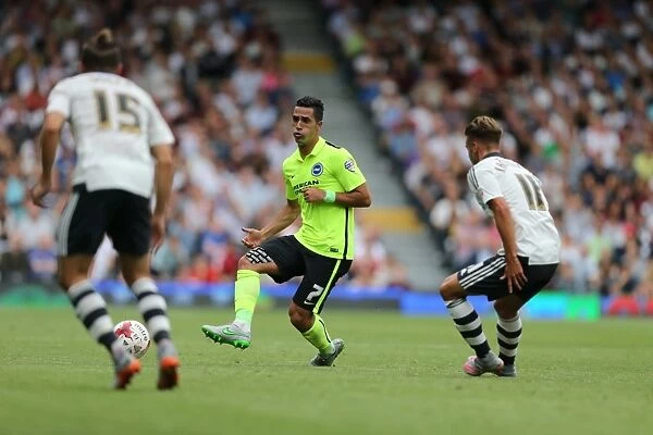 Beram Kayal in Action: Fulham vs. Brighton & Hove Albion, Sky Bet Championship (15.08.2015)