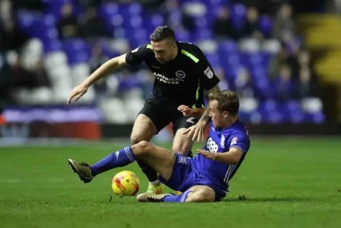 Framed Print : Birmingham vs. Brighton: EFL Sky Bet Championship Clash at St. Andrews (17DEC16) Framed Print : Birmingham vs. Brighton: EFL Sky Bet Championship Clash at St. Andrews (17DEC16)