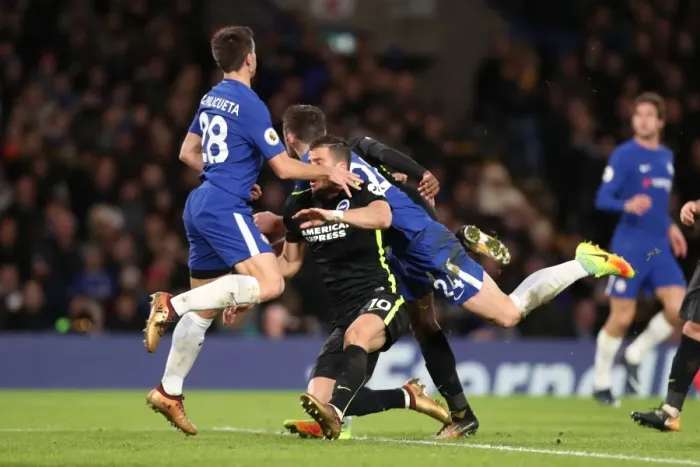Framed Print : Boxing Day Clash: Chelsea vs. Brighton and Hove Albion - Premier League (26DEC17) - Intense Action at Stamford Bridge Framed Print : Boxing Day Clash: Chelsea vs. Brighton and Hove Albion - Premier League (26DEC17) - Intense Action at Stamford Bridge