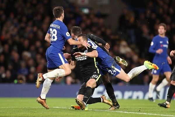 Boxing Day Clash: Chelsea vs. Brighton and Hove Albion - Premier League (26DEC17) - Intense Action at Stamford Bridge