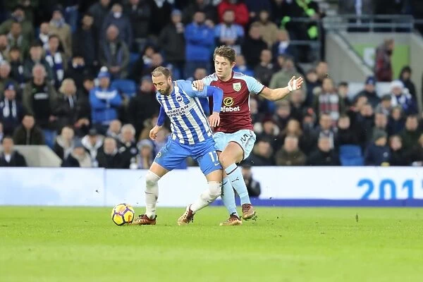 Brighton and Burnley Battle It Out in the Premier League: 16DEC17 (American Express Community Stadium)