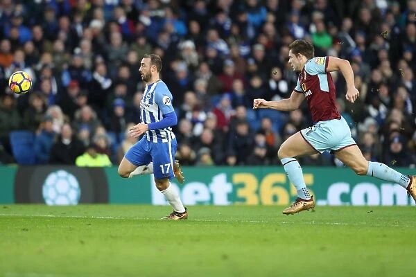 Brighton and Burnley Battle it Out in the Premier League: 16DEC17, American Express Community Stadium
